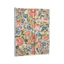 2026 Pear Garden (Peking Opera Embroidery) Ultra 12-month Verso Hardcover Flexi Dayplanner 2026 (Wrap Closure)