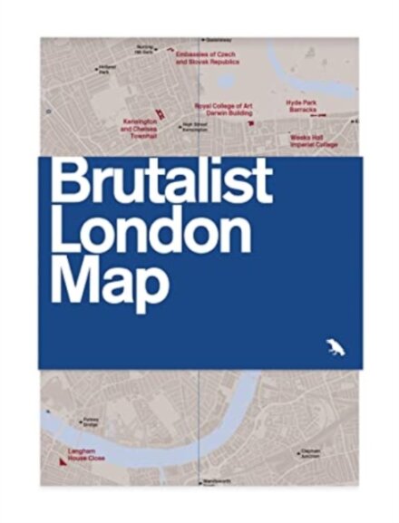 Brutalist London Map