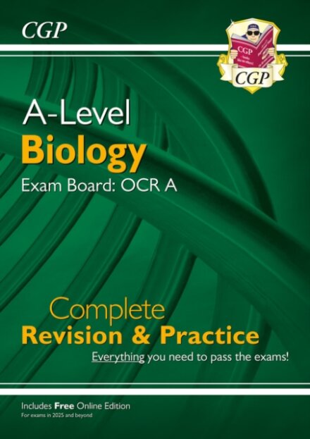 A-Level Biology: OCR A Year 1 & 2 Complete Revision & Practice with Online Edition