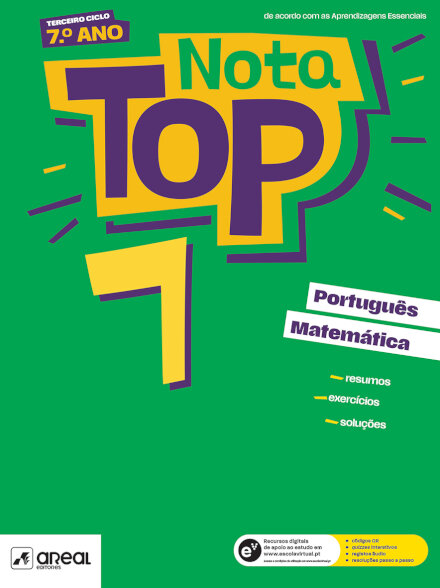 Nota Top 7 - 7.º Ano Português e Matemática