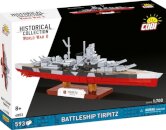 600  PCS HC WWII /4853/ Battleship TIRPITZ scale 1:700