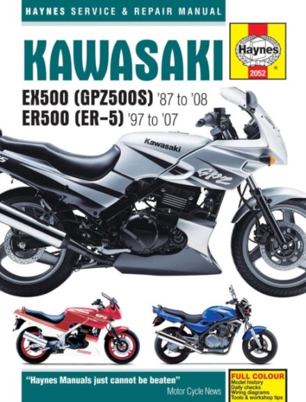 Kawasaki EX500 (GPZ500S) & ER500 (ER-5) (87 - 05)