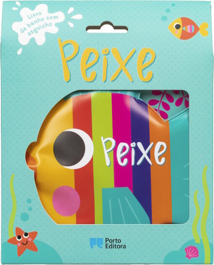 Peixe - Livro de banho com esguicho