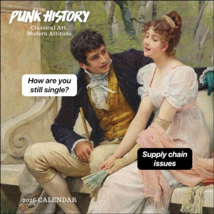 Punk History 2026 Wall Calendar