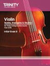 Violin Scales, Arpeggios & Studies Initial–Grade 8 from 2016