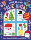Gomas De Janela - Feliz Natal: Livro De Atividades Com Oferta De Autocolantes