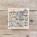 Julia Gash Wooden Coaster - Sheffield