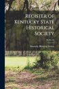 Register of Kentucky State Historical Society; 20, no. 60
