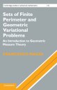 Sets of Finite Perimeter and Geometric Variational Problems