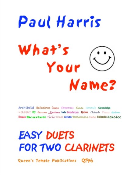 What's Your Name? (Clarinets)
