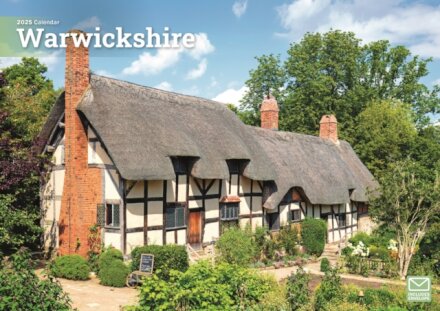 Warwickshire A4 Calendar 2025