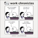 Work Chronicles 2026 Wall Calendar