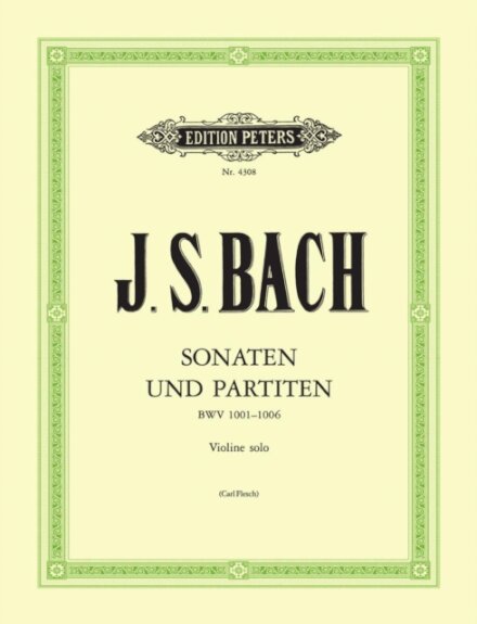 Sonatas and Partitas for Violin Solo BWV 1001-1006