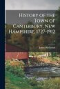 History of the Town of Canterbury, New Hampshire, 1727-1912; 1