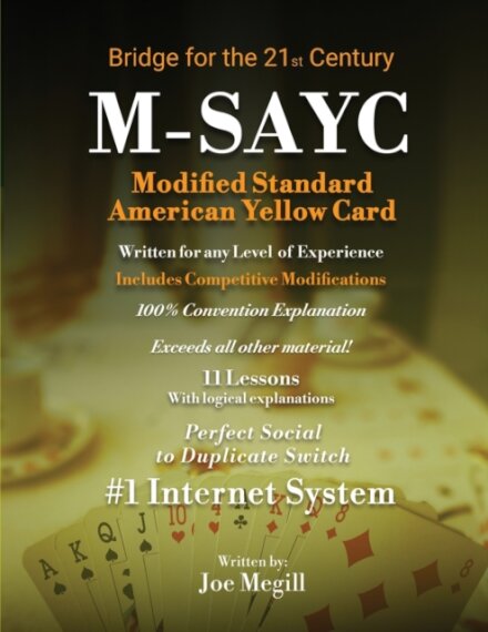 Modified Standard American Yellow Card