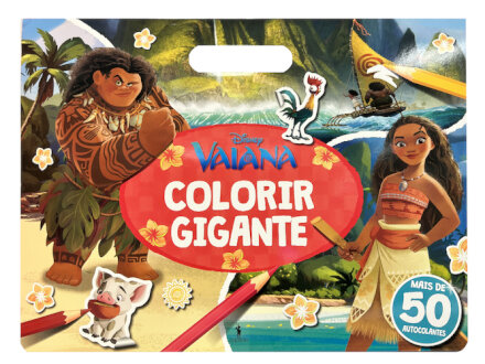 Vaiana - Colorir Gigante