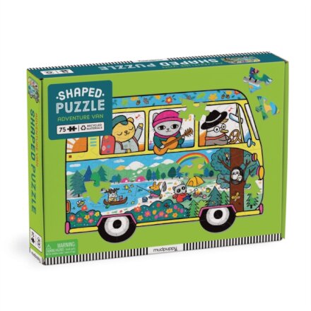 Adventure Van 75 Piece Shaped Scene Puzzle
