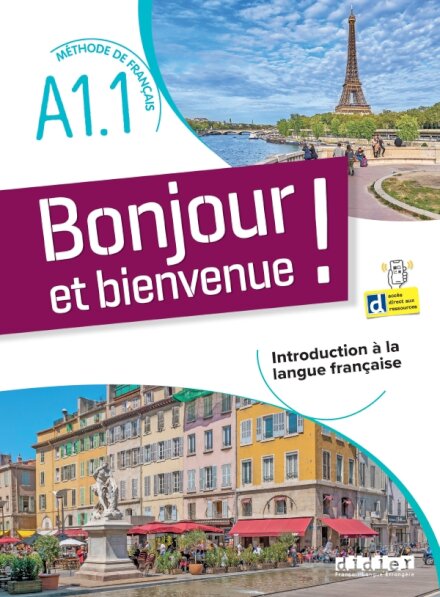 Bonjour et bienvenue ! - En Français A1.1 - Livre + didierfle.app