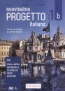 Nuovissimo Progetto italiano 1b – Corso di lingua e civiltà italiana - Libro dello studente e Quaderno degli esercizi  DVD video + CD Audio  - 200 pages