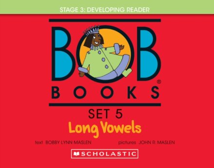 Bob Books - Long Vowels Hardcover Collection of 8 Stories | Decodable Phonics Stories, Ages 4 and up, Kindergarten, First Grade (Stage 3: Developing Reader)