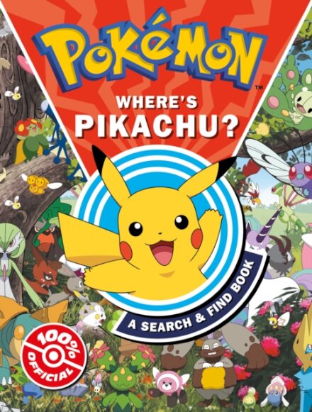 Pokemon Where’s Pikachu? A search & find book