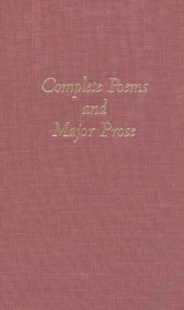 The Complete Poems and Major Prose