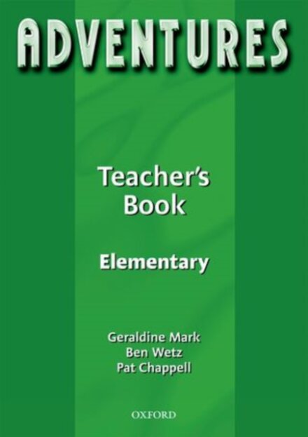 Adventures Elementary: Teacher's Book