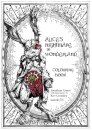 Alice's Nightmare in Wonderland Colouring Book