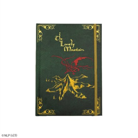 Hobbit Hardcover Notebook with foldable map