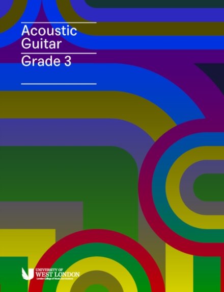 London College of Music Acoustic Guitar Handbook Grade 3 from 2019