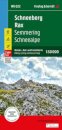 Schneeberg - Rax, hiking, cycling and leisure map 1:50,000