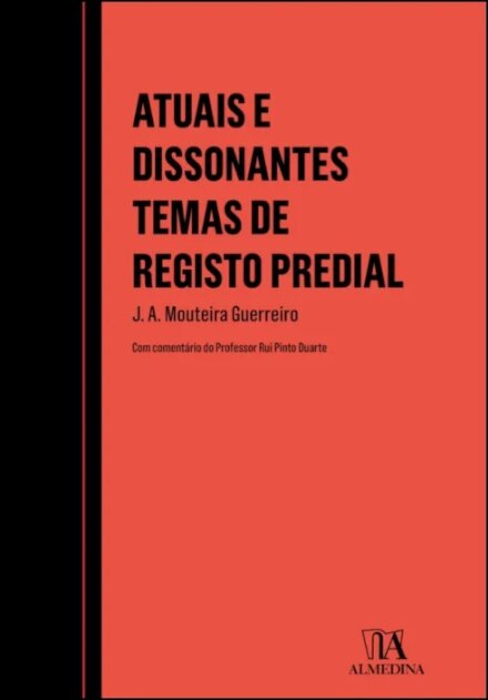 Atuais E Dissonantes Temas De Registo Predial