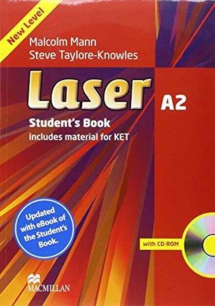 Laser A2/Students Book + Cd Rom Pack (Ebook) 3Rd Ed.