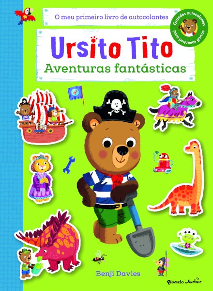 Ursito Tito - Autocolantes Aventuras Fantásticas