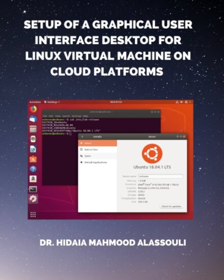 Setup of a Graphical User Interface Desktop for Linux Virtual Machine on Cloud Platforms