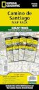 Camino de Santiago Map Map Pack Bundle