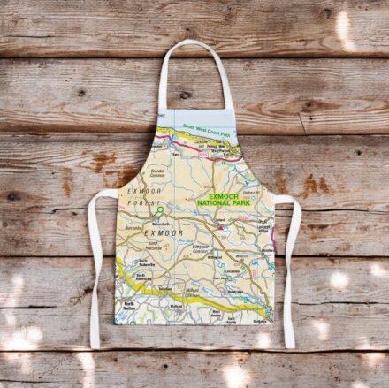 OS Map Kids Apron - Exmoor National Park