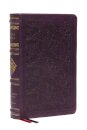 KJV Large Print Reference Bible, Purple Leathersoft, Red Letter, Comfort Print (Sovereign Collection)