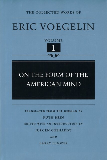 On the Form of the American Mind (CW1)