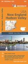 New England, Hudson Valley - Michelin Regional Map 581