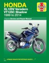 Honda XL125V Varadero & VT125C Shadow (99-14)