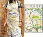 OS Map Adult Apron - Brecon Beacons National Park