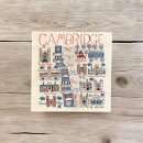 Julia Gash Wooden Coaster - Cambridge