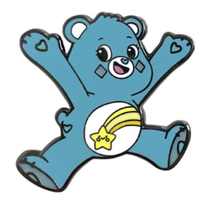 Unlock Wish Bear Pin Badge