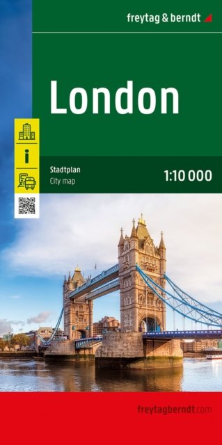 London, City Map 1:10.000