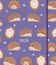 Hedgehog Square Pocket Diary 2026
