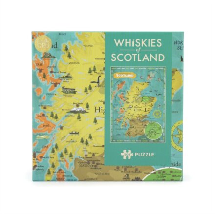 Whiskies Of Scotland - 500 Piece Puzzle