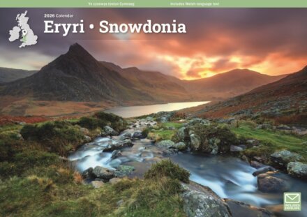 Snowdonia A4 Calendar 2026