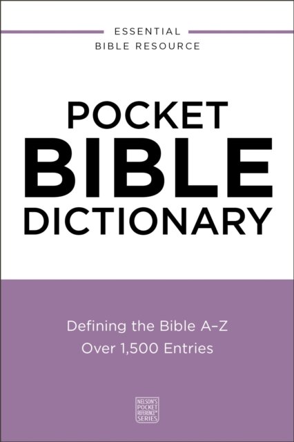 Pocket Bible Dictionary