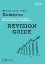 Pearson REVISE BTEC First in Business Revision Guide - for 2026, 2027 exams